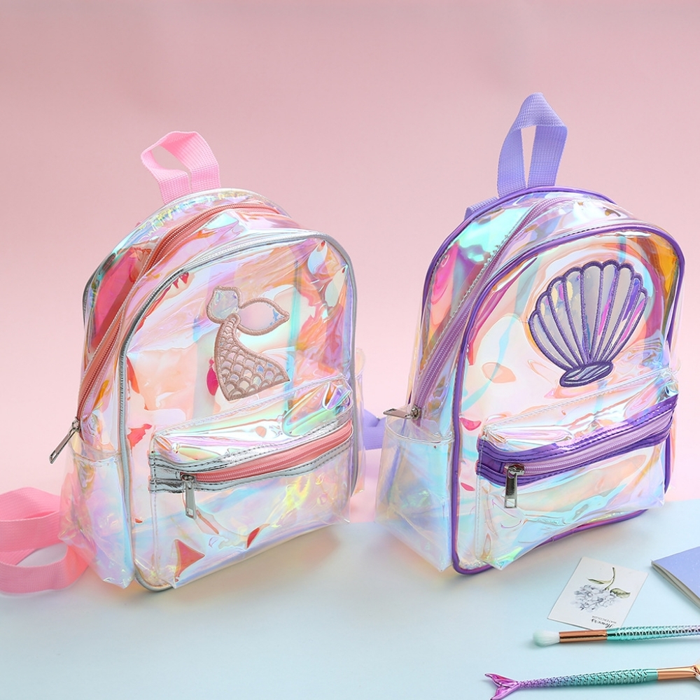 NWT UNBRANDED Transparent Unicorn Toddler Princess Backpack Bag